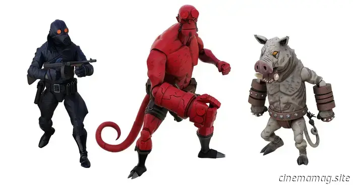 Boss Fight Studio lancia una nuova linea di action figure con Hellboy, Lobster Johnson e Gruagach.