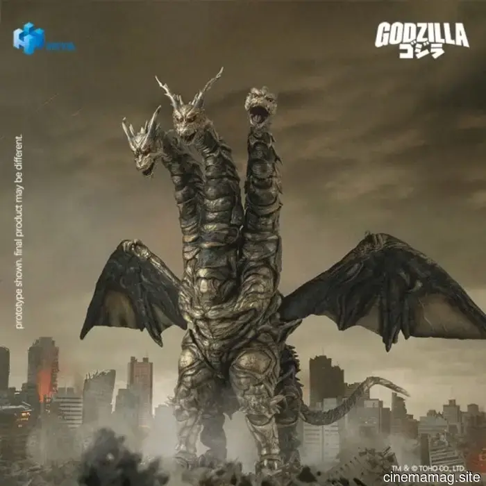 Hiya Toys lancia Keizer Ghidorah con la figura della serie Exquisite Basic di Godzilla: Final Wars