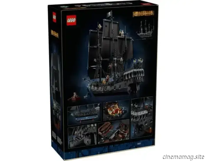 LEGO rivisita Pirati dei Caraibi per il set LEGO Icons della nave pirata del Capitano Jack Sparrow.