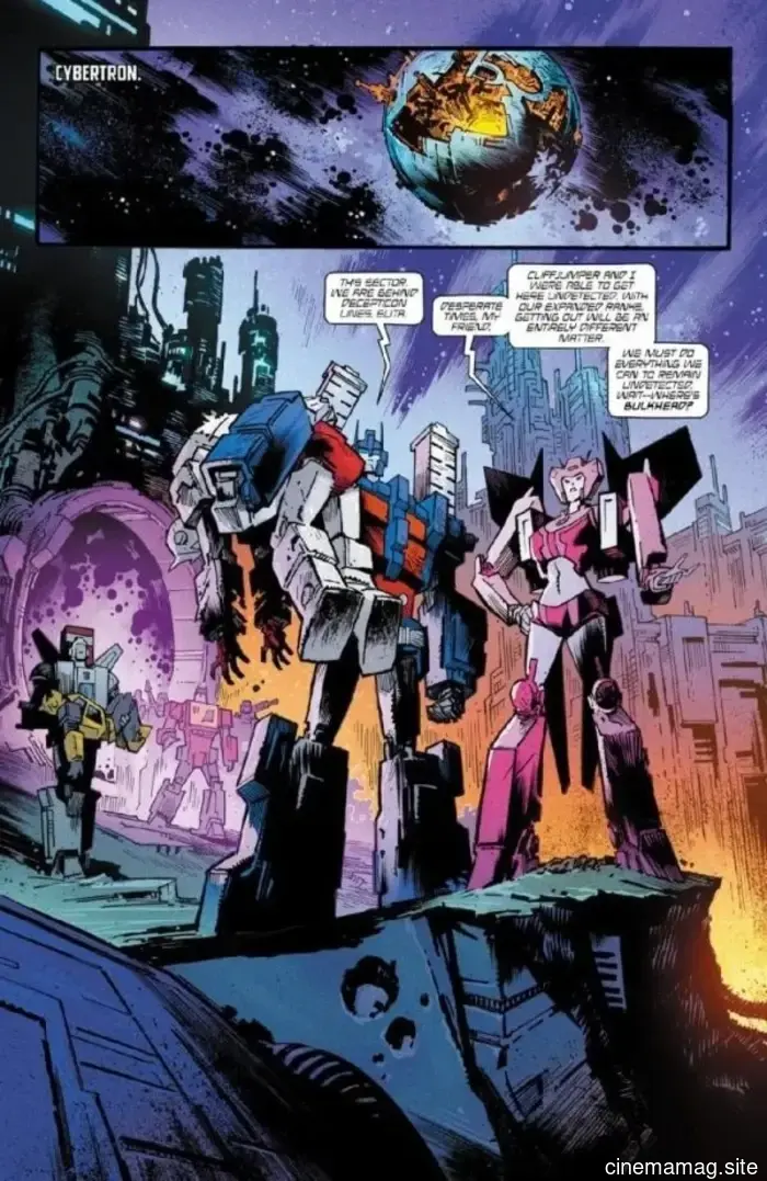 Vista previa del cómic – Transformers #32