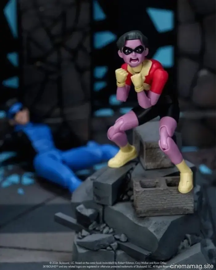 Jada Toys lancia la linea di action figure Invincible con Invincible, Conquest e Omni-Man.