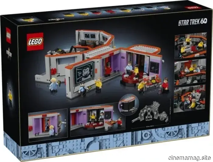 The LEGO Star Trek: U.S.S. Enterprise NCC-1701 Bridge set is set to be released in September.