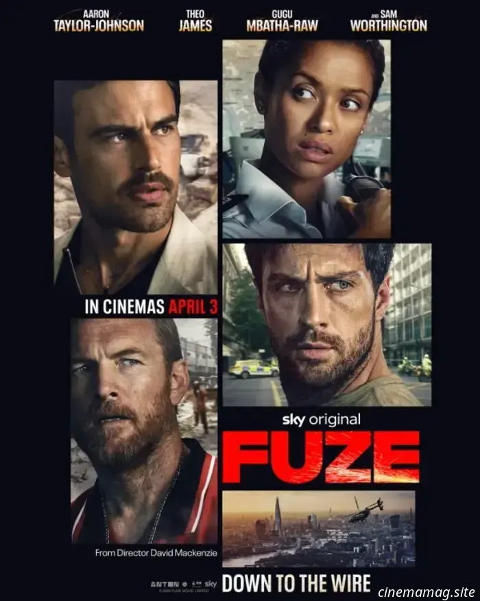 Trailer del thriller d'azione Fuze con Aaron Taylor-Johnson, Theo James, Gugu Mbatha-Raw e Sam Worthington