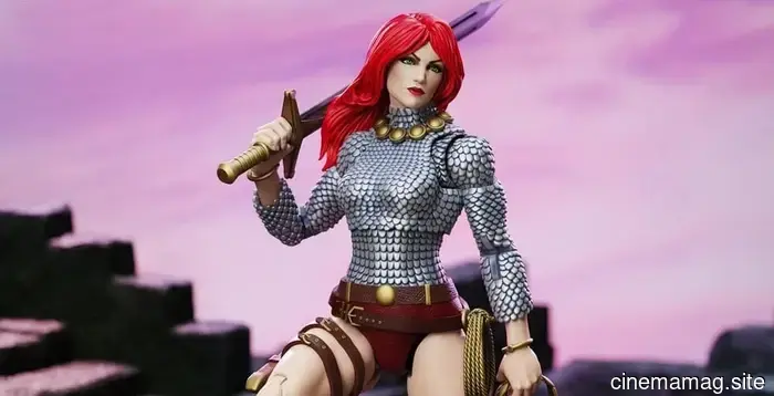 Boss Fight Studio has revealed the Immortal Red Sonja Epic H.A.C.K.S. action figure.