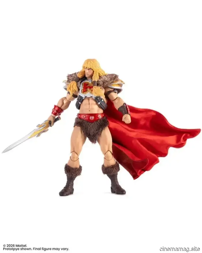 Mondo presenta a He-Man 2.0 en su colección de figuras de sexta escala de Masters of the Universe.
