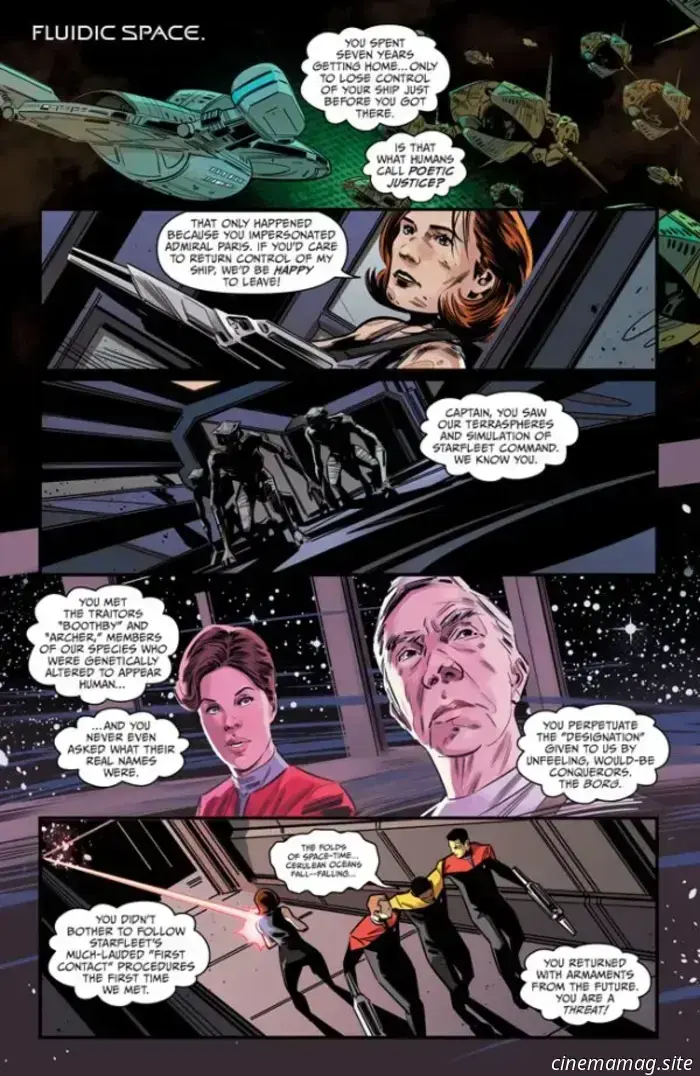 Comic Book Sneak Peek – Star Trek: Voyager – Homecoming #2