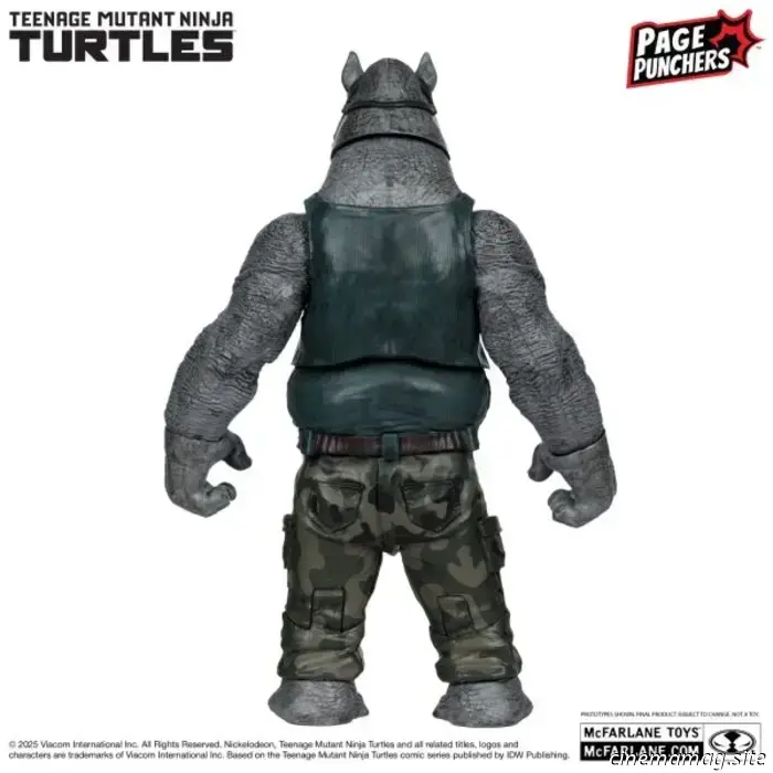 McFarlane Toys has revealed new Teenage Mutant Ninja Turtles Page Punchers figures.