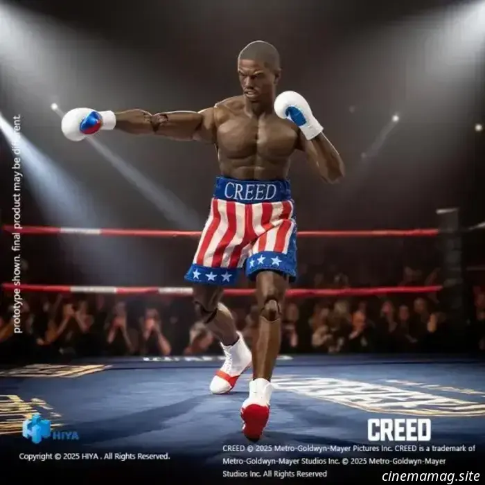 Adonis Creed si unisce alla Rocky Exquisite Super Series di Hiya Toys con una nuova action figure.