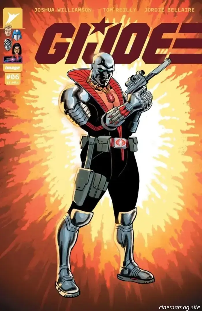 In the preview for G.I. Joe #6, it's Duke taking on Cobra Commander.