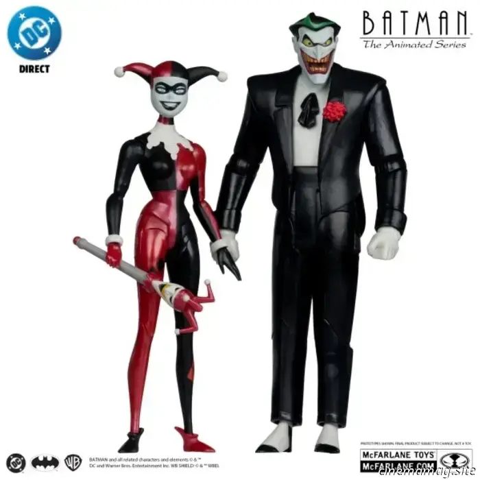 Batman: The Animated Series Harley Quinn & The Joker Mad Love Two-Pack