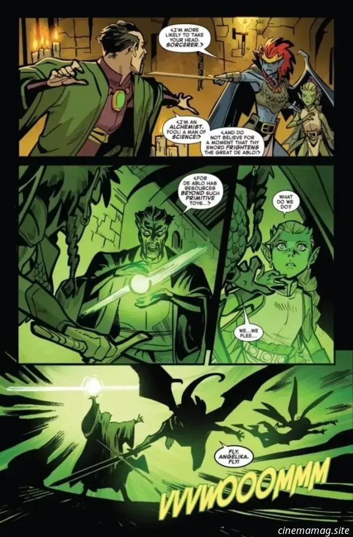 Comic Book Sneak Peek – Fantastic Four/Gargoyles #1