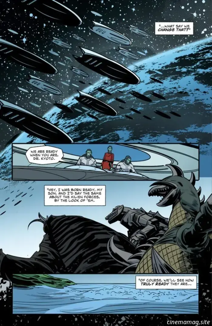 Anteprima del fumetto – Godzilla: Qui ci sono alieni #5