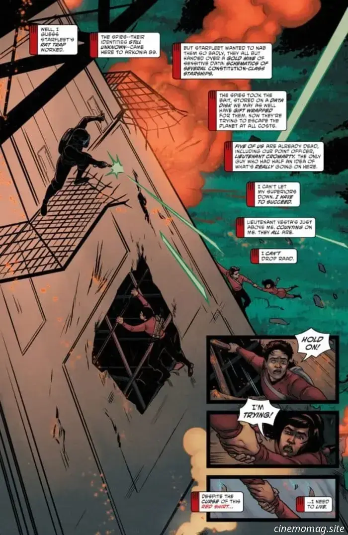 Comic Book Sneak Peek – Star Trek: Red Shirts #3
