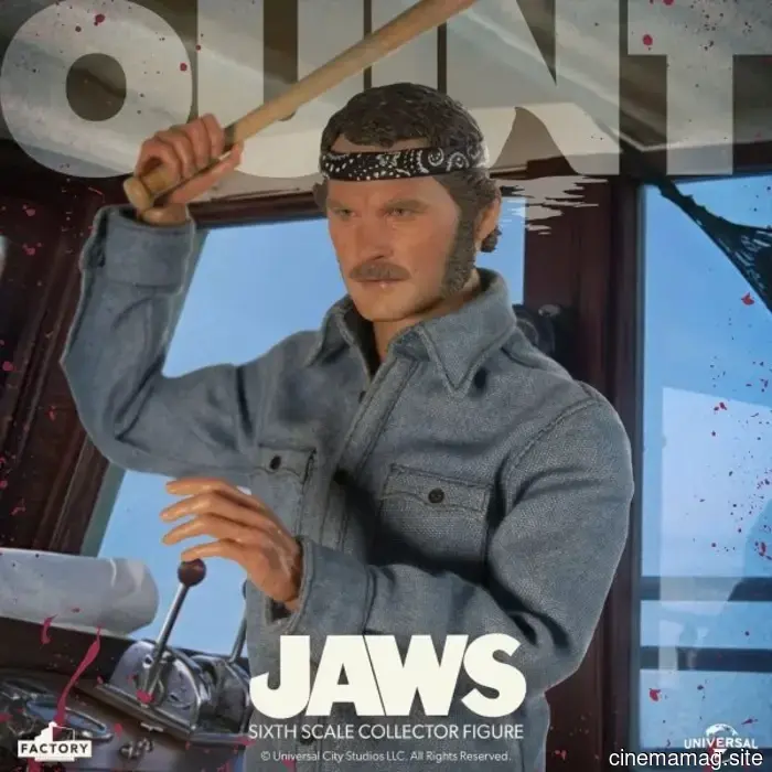 Quint e Hooper, figure in scala sei di Jaws svelate da Factory Entertainment