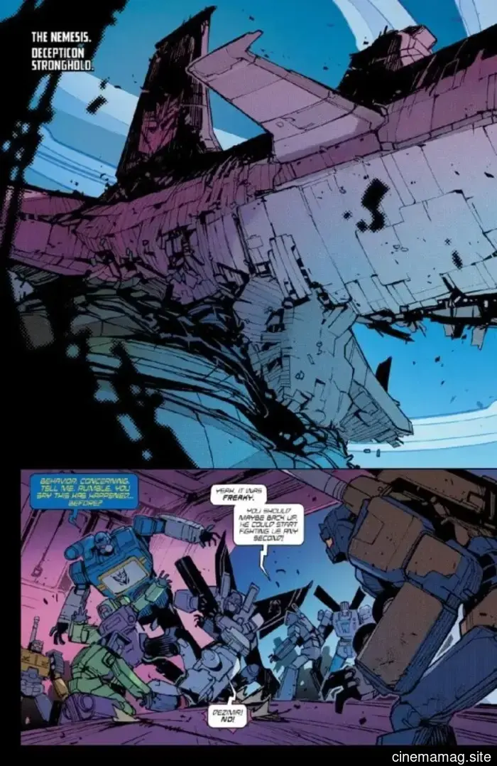 Vista previa del cómic – Transformers #31