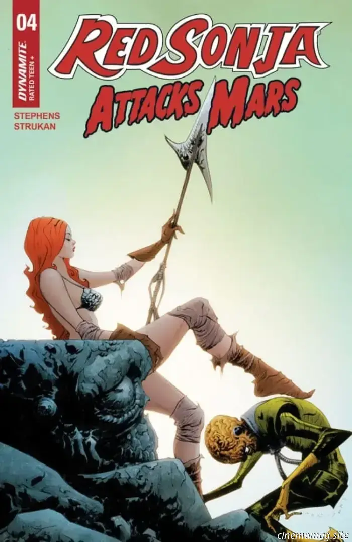 Red Sonja Ataca Marte #4 - Avance de cómic
