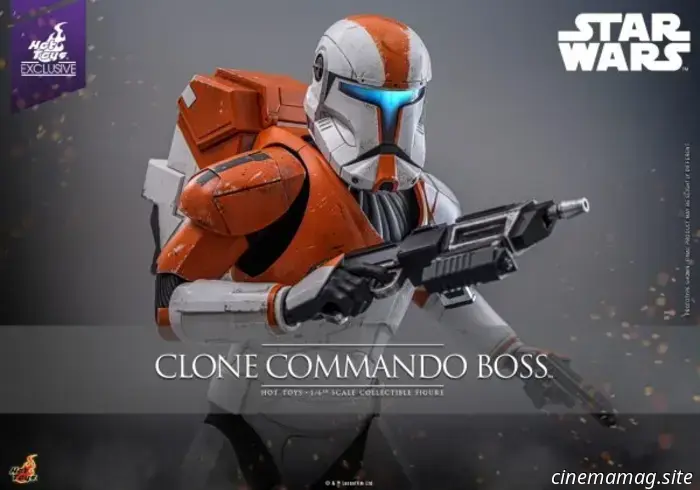 Hot Toys' Star Wars Clone Commando Boss sesta scala figura svelato