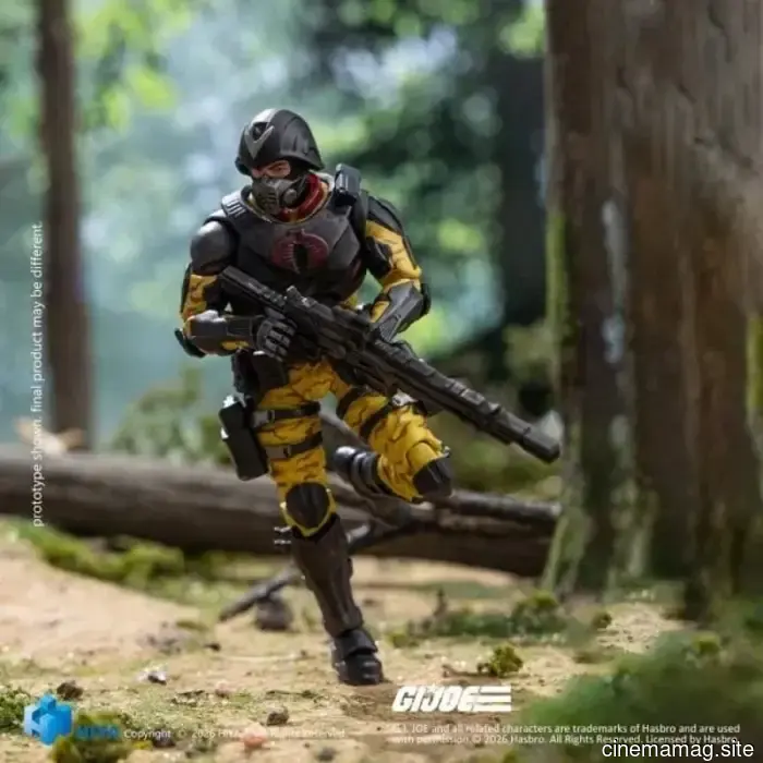 Hiya Toys has revealed the G.I. Joe Python Patrol Cobra Officer action figure from the Exquisite Basic Series.