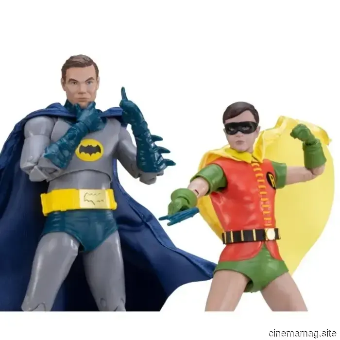 DC Multiverse 1966 Batman y Robin McFarlane Edición de Coleccionista 2-pack revelado