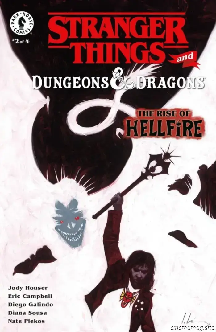 Stranger Things y Dungeons &amp; Dragons: El origen del fuego Infernal #2-Avance del cómic