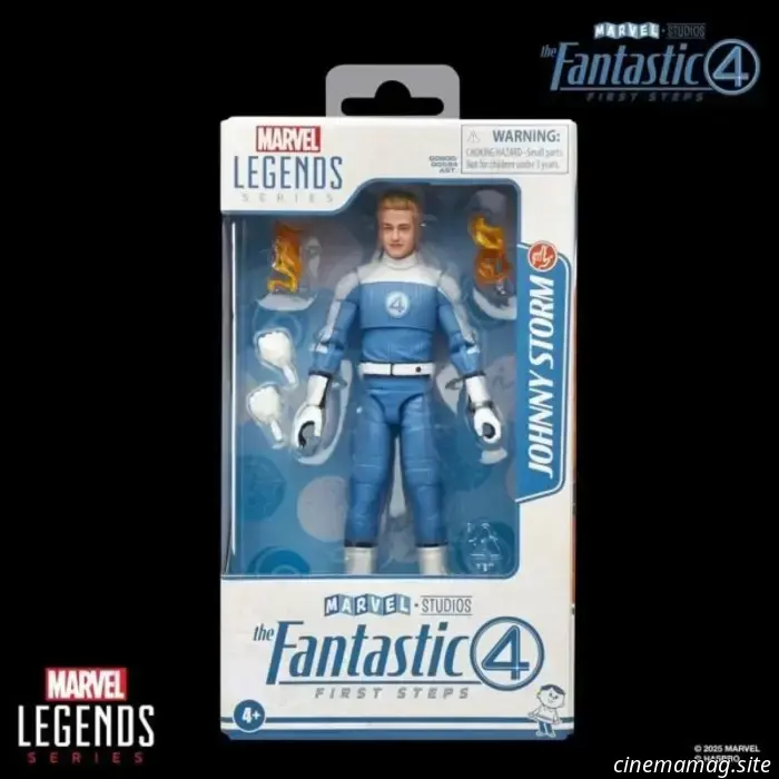 Hasbro revela las figuras de acción de la Serie Marvel Legends de Los Cuatro Fantásticos: Primeros Pasos