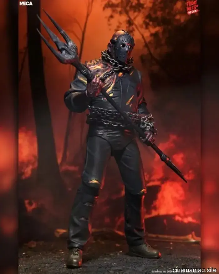 Пятница, 13-е: Ultimate Savini Jason фигурка действия из игры, выпущенная NECA