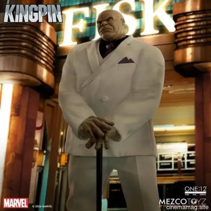Фигурка Marvel's Kingpin One:12 Collective представлена компанией Mezco Toyz