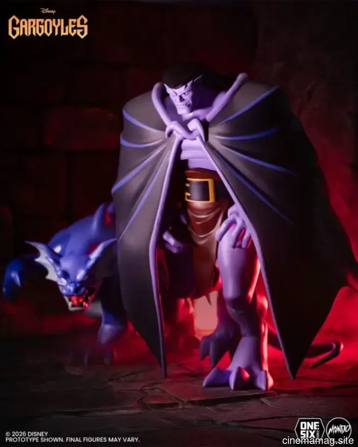 Mondo presenta la figura de Gárgolas Goliath a escala sexta.