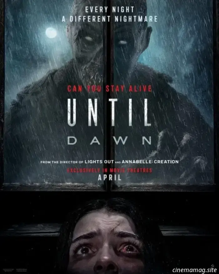 Le locandine del film Until Dawn svelano gli incubi che ci aspettano