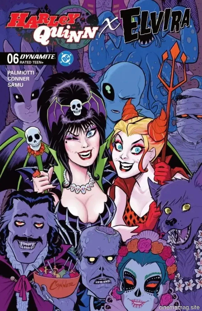 Preview of Comic Book – Harley Quinn X Elvira #6