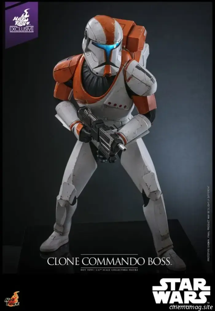 Hot Toys' Star Wars Clone Commando Boss sesta scala figura svelato