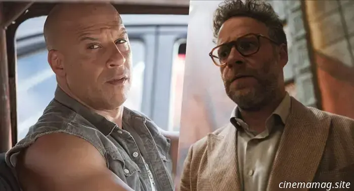 Seth Rogen extends an invitation to Vin Diesel to come to The Studio.