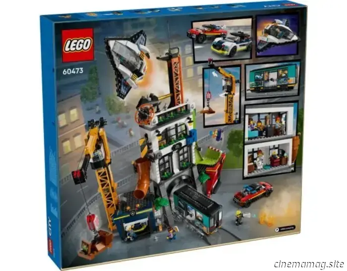 The LEGO City set featuring the City Tower is set to be released in June.