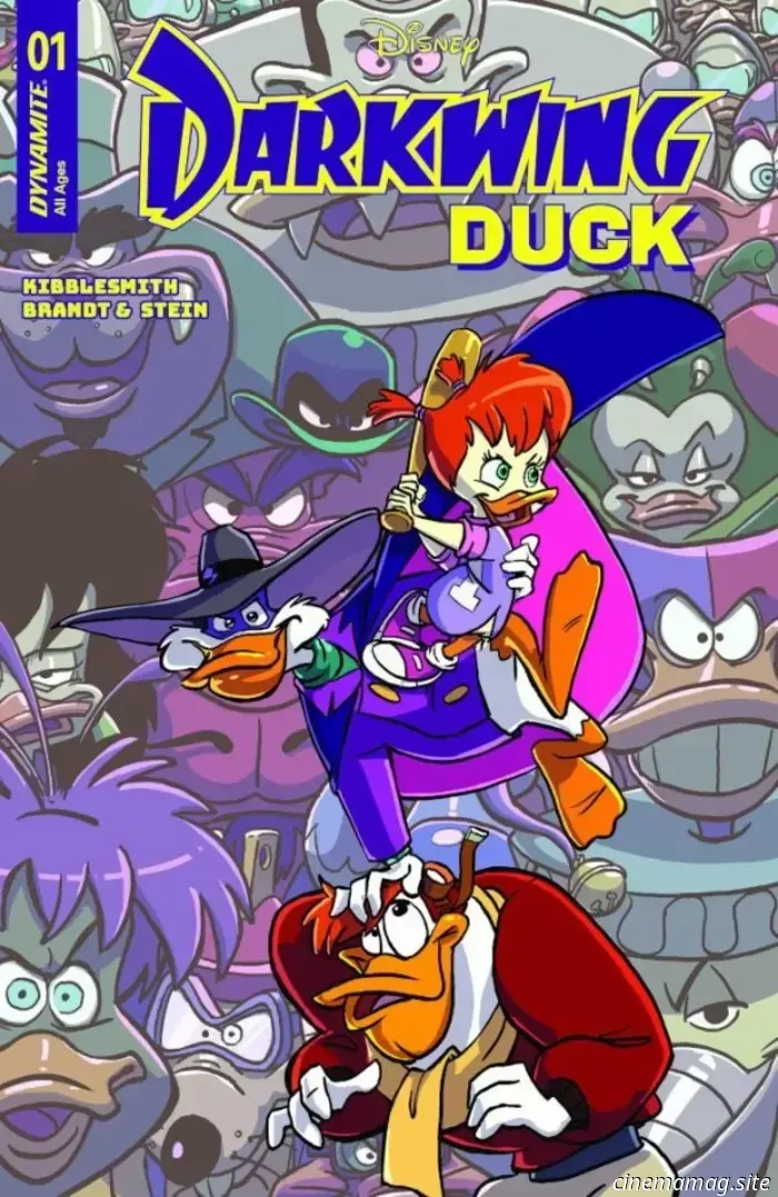 Dynamite showcases the potential hazards in their preview of Disney's Darkwing Duck #1.