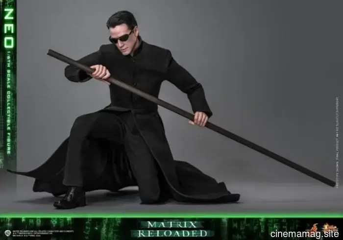 Hot Toys has revealed the sixth scale figure of Neo from The Matrix Reloaded.