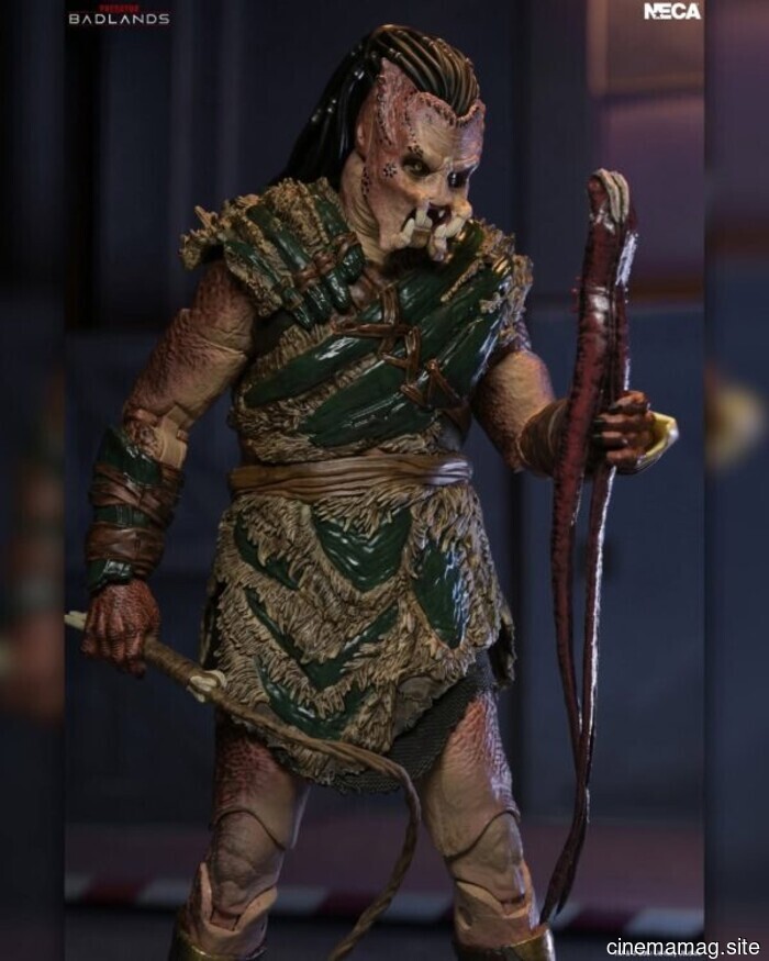 Predator: figura Badlands Ultimate Dek (armadura de hueso de bisonte) presentada por NECA