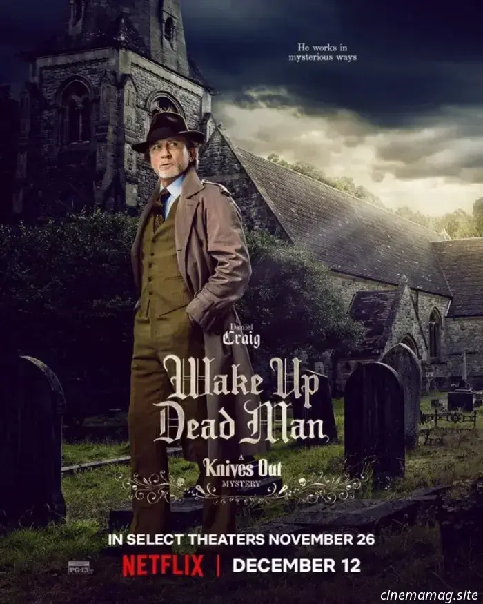 Wake Up Dead Man: A Knives Out Mystery features character posters that showcase the suspects.