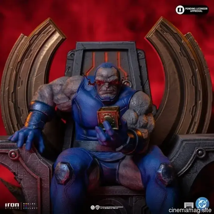 Darkseid Unleashed through Iron Studios' newest DC collectible statue.