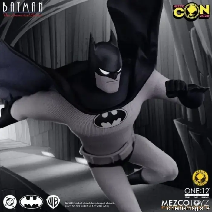 Mezco Toyz has revealed the Batman: The Animated Series Noir Edition One:12 Collective figure.