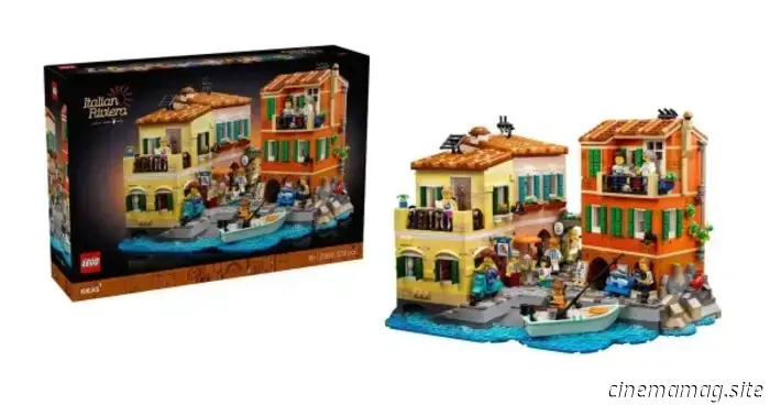 The LEGO Icons Italian Riviera set has been officially revealed.