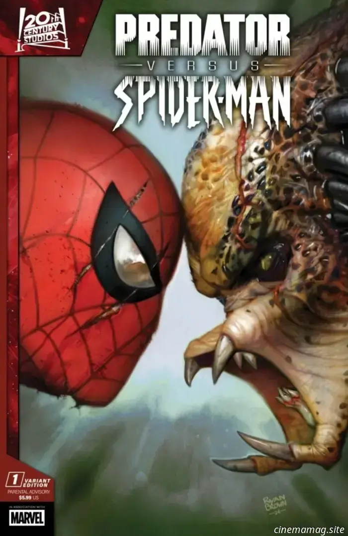 Marvel comparte el primer vistazo a Predator vs. Spider-Man #1