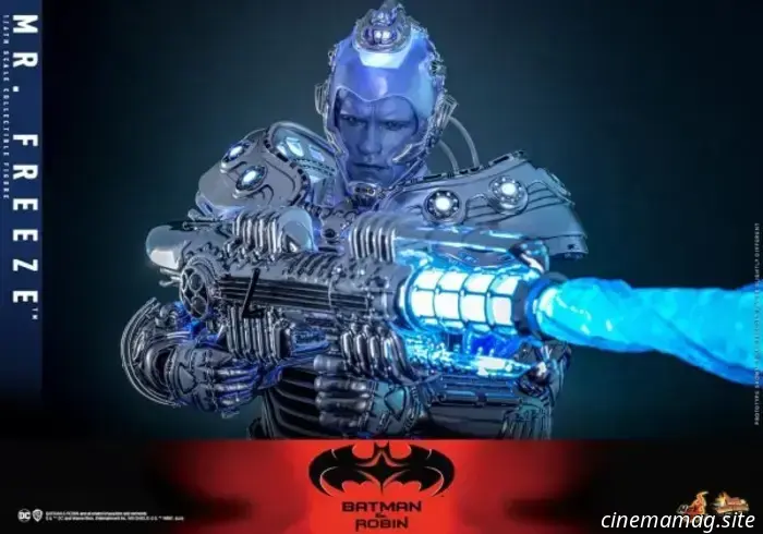 Arnold Schwarzenegger's Mr. Freeze is now part of Hot Toys' sixth scale figure collection for Batman & Robin.