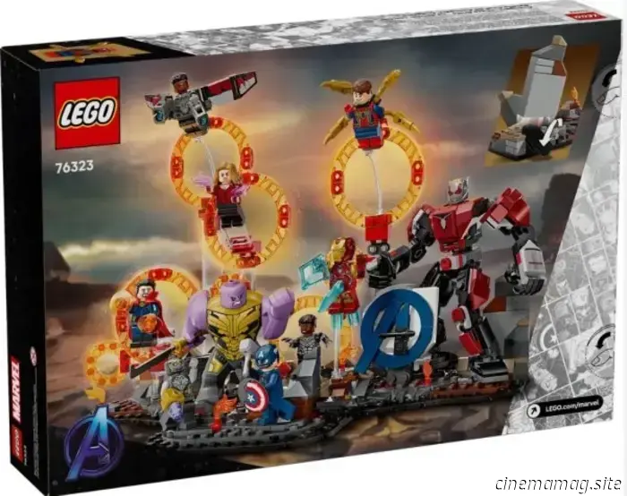 LEGO will release the Avengers: Endgame Final Battle set in May.