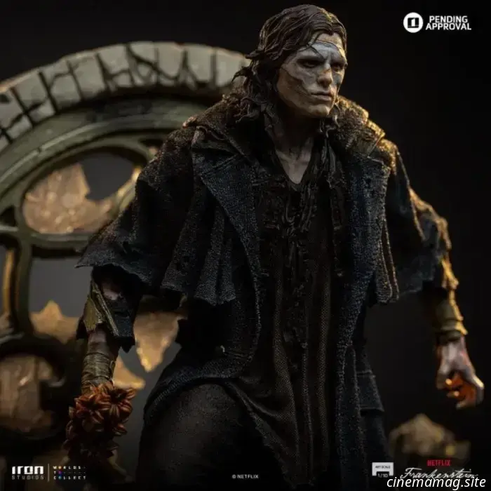 Iron Studios da vida a la criatura de Jacob Elordi con una estatua coleccionable del Monstruo de Frankenstein.