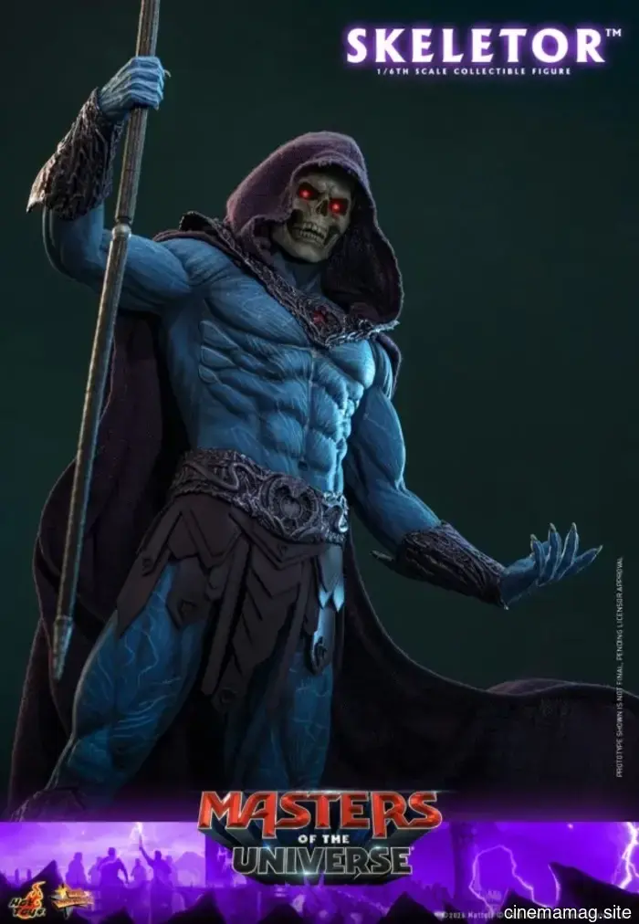 Hot Toys reveals sixth scale figures of He-Man and Skeletor from Masters of the Universe.