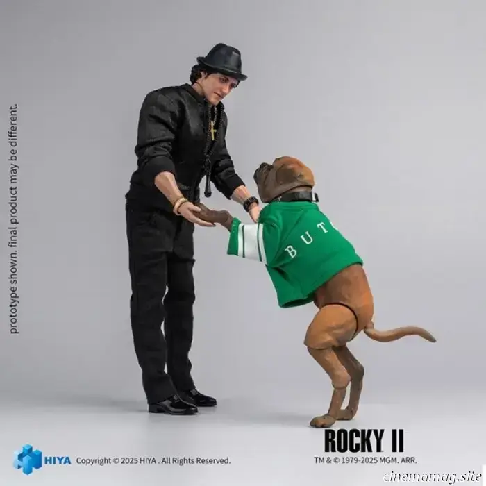 Rocky Balboa e Butkus si uniscono alla Exquisite Super Series di Hiya Toys con l'action figure di Rocky II