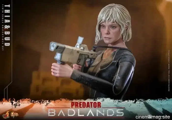 Predator: Badlands Thia y Bud conjunto de figuras de acción de sexta escala revelado por Hot Toys