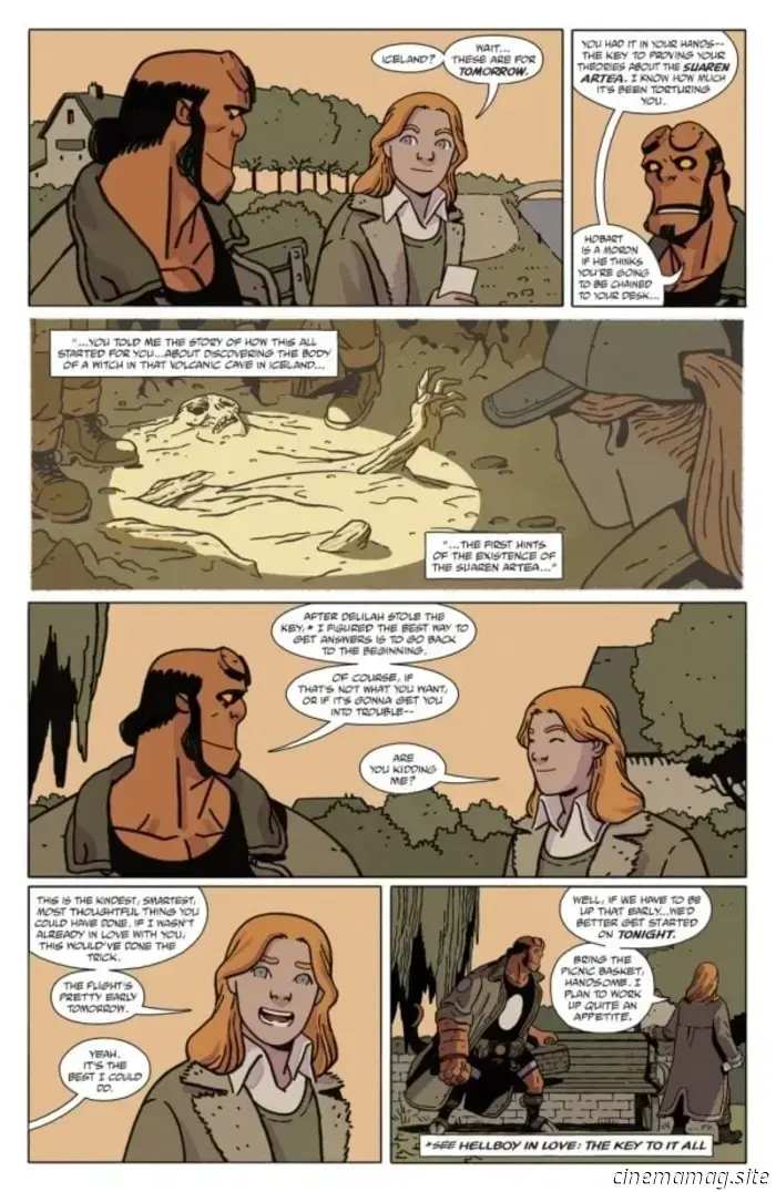 Hellboy in Love: L'arte del fuoco #1 - Anteprima del fumetto