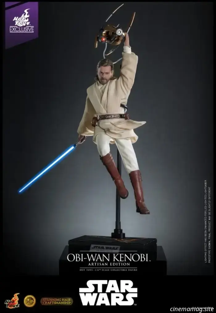 Hot Toys reveals the Artisan Edition figure of Obi-Wan Kenobi from Star Wars: Episode II - Attack of the Clones.