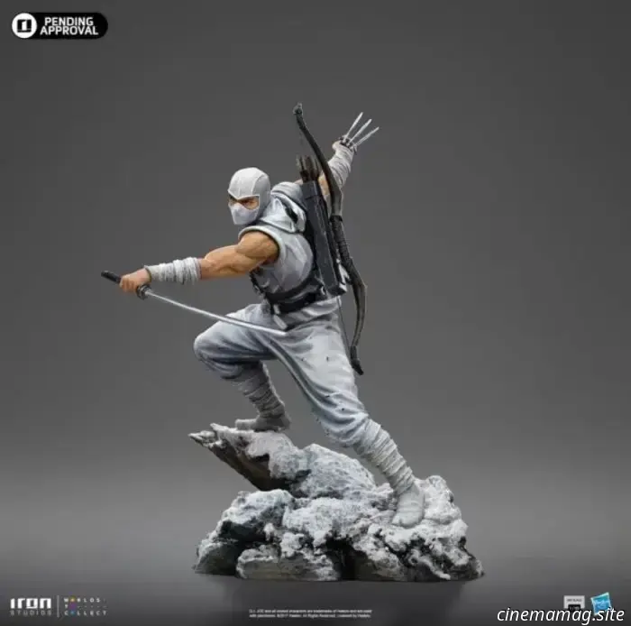 Storm Shadow becomes a part of Iron Studios' G.I. Joe Art Scale series with the release of a new collectible statue.